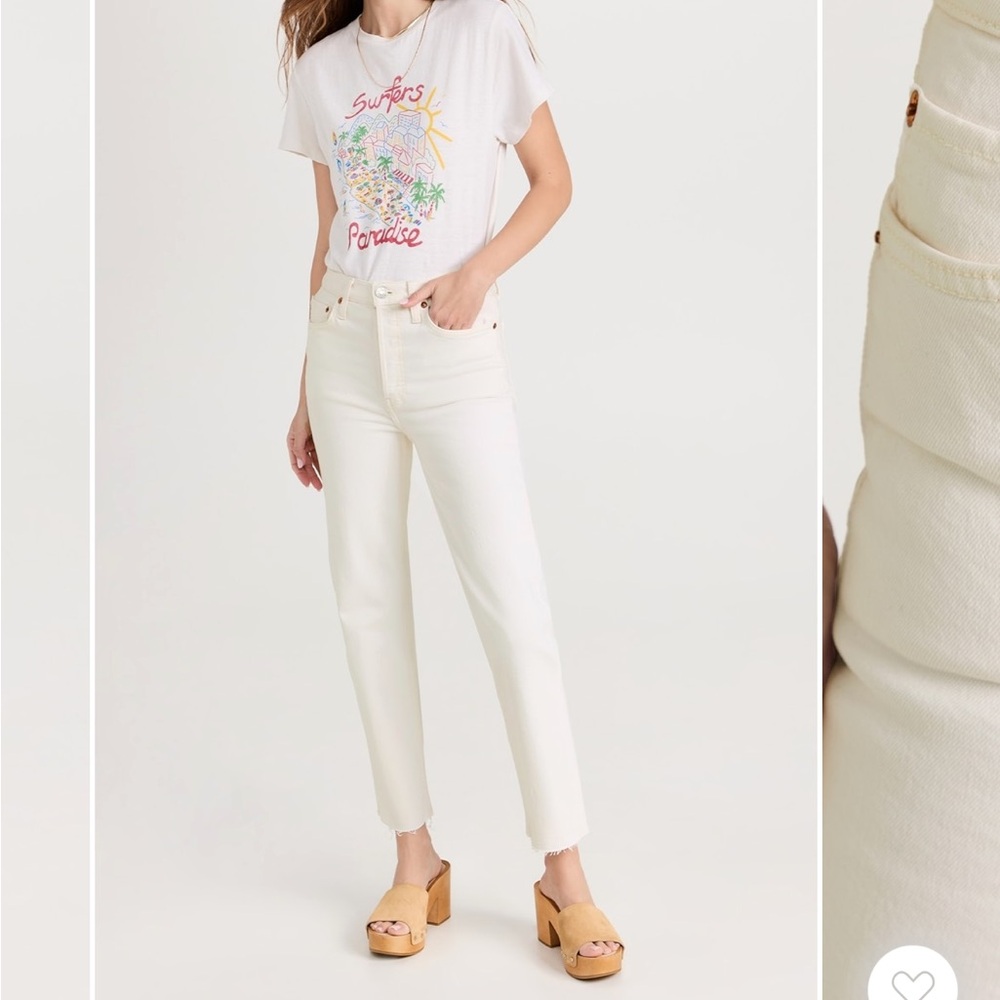 Re/Done 90s ankle jeans